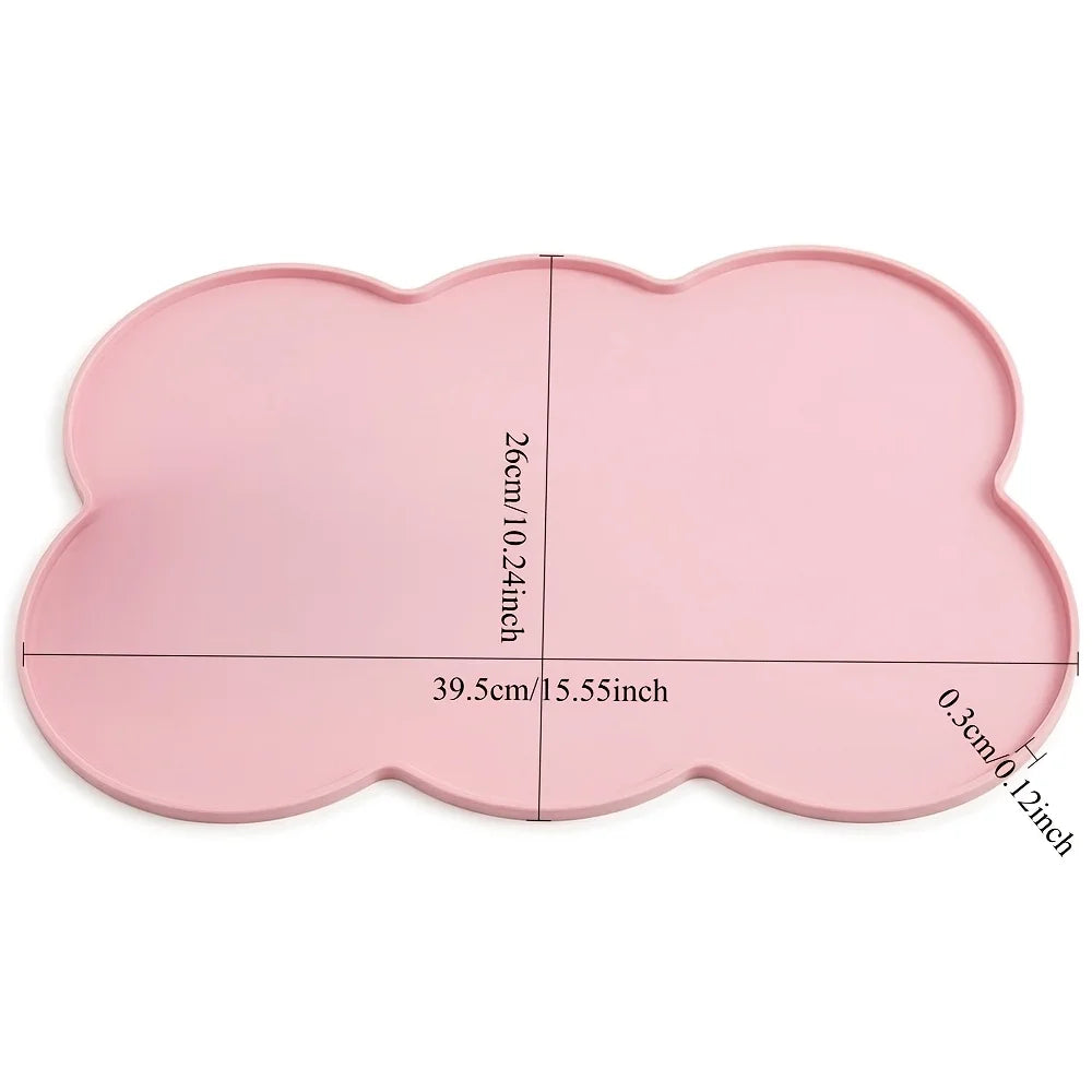Indoor Pet Mat - Designed for Animals - for Small and Medium-Sized Pets - Compatible with For All Types of Flooring,Dining Mat by HARMONYA STORE