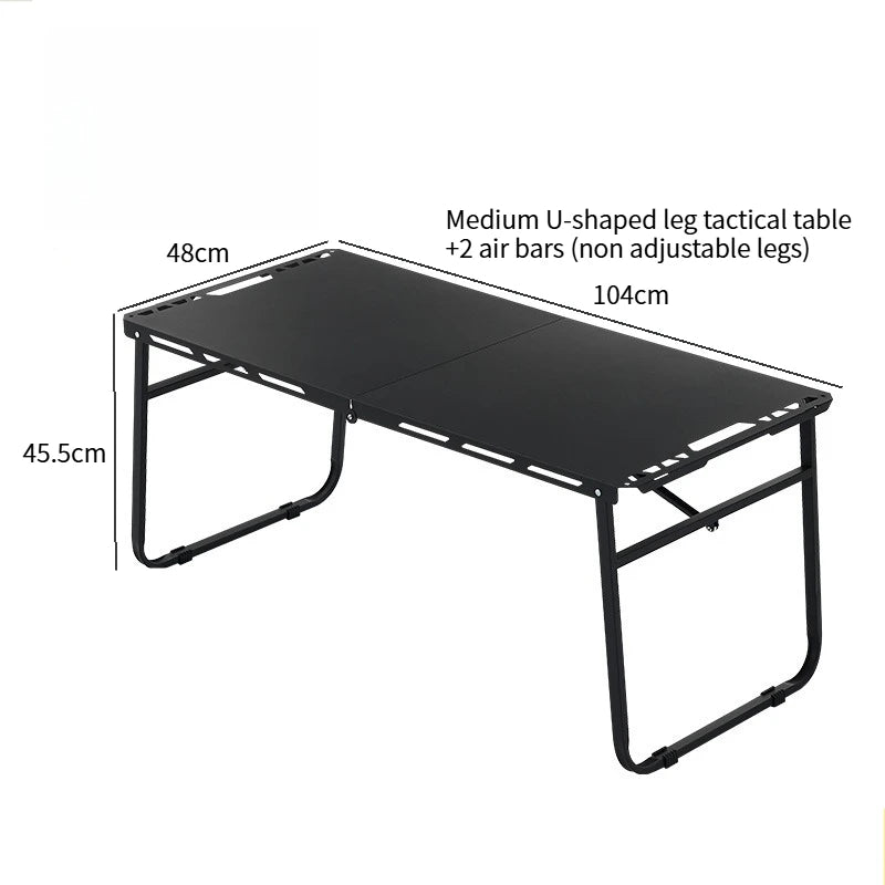 Tactical Table Outdoor Camping Table Portable Picnic Folding Tea Table Lightweight Quick Opening Tactical Table Barbecue Table by HARMONYA STORE