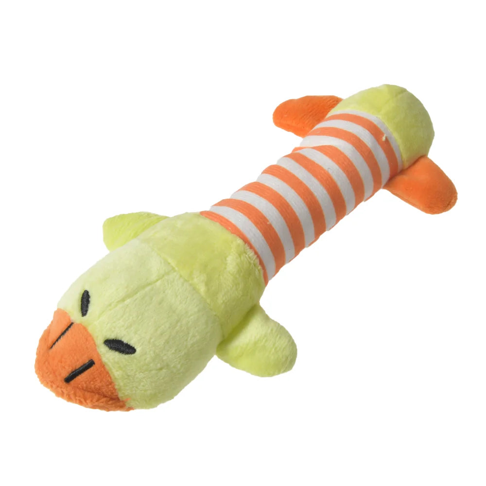 Cats and Dogs Pet Plush Dinosaur Toys Interactive Dog Chew Toys Plush Stuffing Pet Supplies Dog Toys for Small Dogs by HARMONYA STORE