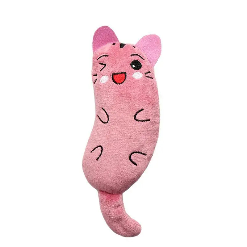 Funny Pet Plush Embroidery Catnip Toy Cat Expressive Mouse Toys Interactive Cat Toy Kitten Bite Resistance Toy Pet Accessories by HARMONYA STORE