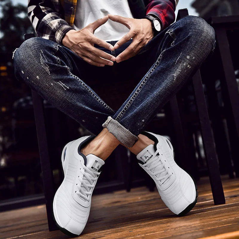 New Men Shoes Outdoor Casual Sneakers Men Fashion Sports Large Size Shoes For Men кроссовки мужские zapatillas hombre by HARMONYA STORE