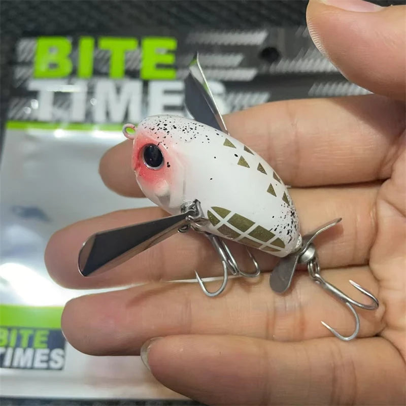luretv Japanese JACKALL SAME STYLE MICRO POMPADOUR Small Water Cicada 6.5g by HARMONYA STORE