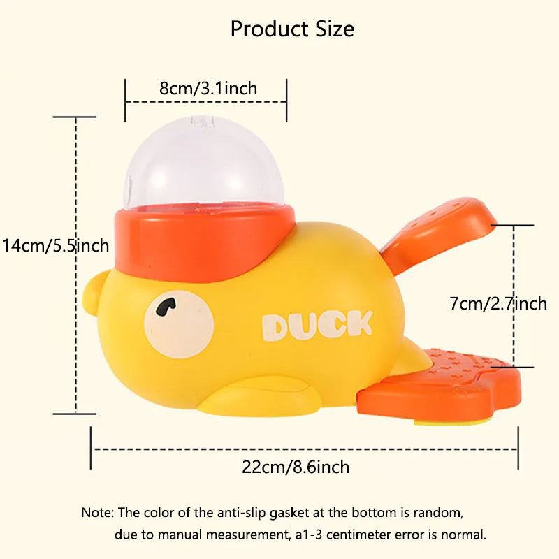 Little yellow duck pet leaking device pet interactive toys educational training device pet feeding device puppy leaking toys by HARMONYA STORE