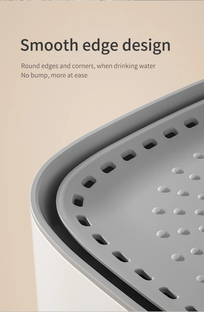 3L Cat Water Fountain Auto Recirculate Filter Large Capacity Filtring Cat Water Drinker USB Electric Mute Cats Water Dispenser by HARMONYA STORE