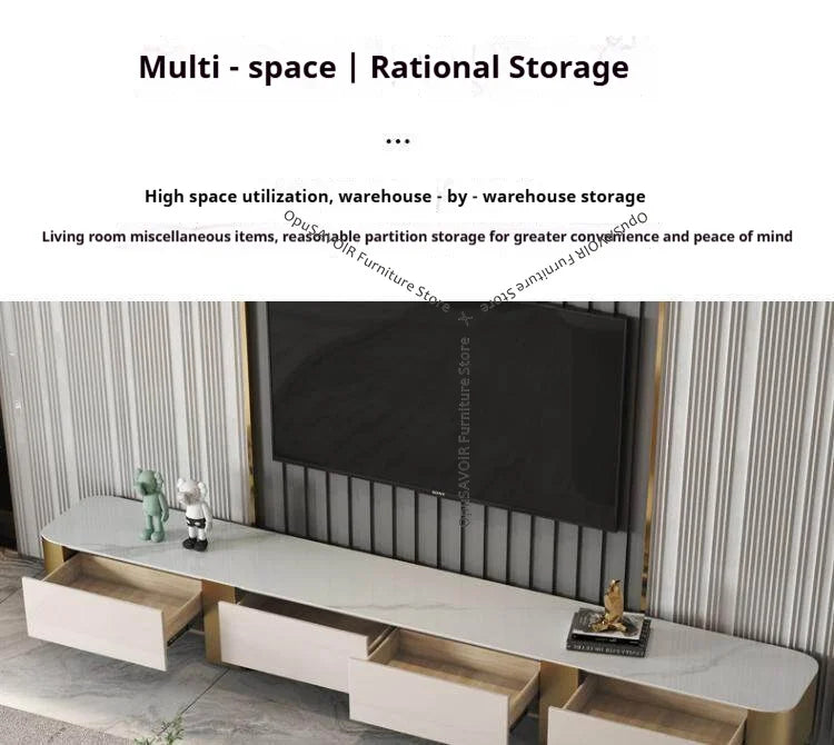 Coffee Table Simple TV Stands Stand Drawer Living Room Homestay TV Stands Home Metal Furniture Телевизионный Шкаф MHDSG by HARMONYA STORE