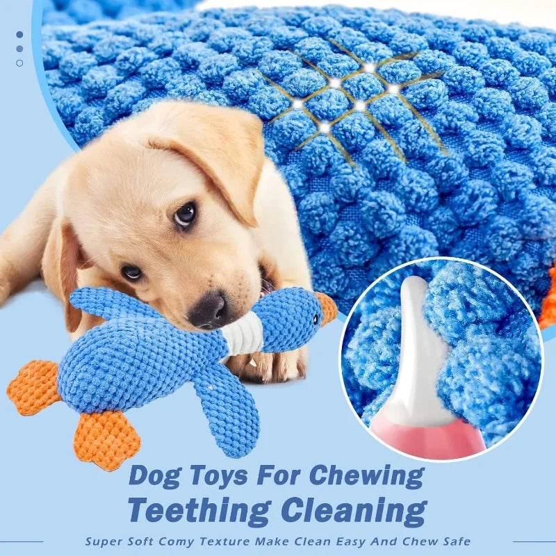 Cat Dog Toys for Aggressive Chewers Cats Dogs,Chew Squeak Toy Cats Dogs Interactive Plush Doll Pet Products by HARMONYA STORE