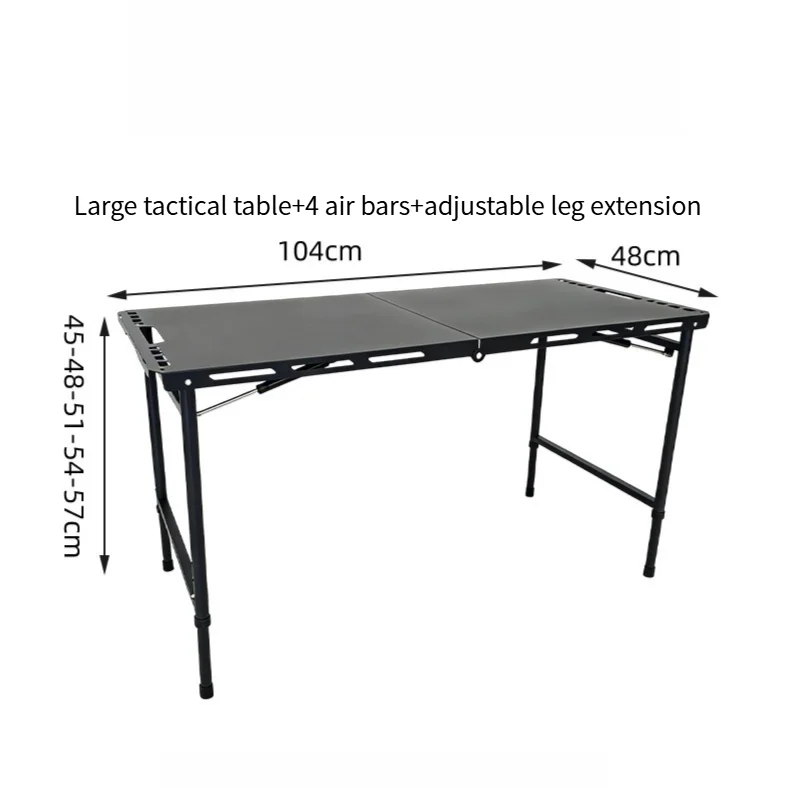 Tactical Table Outdoor Camping Table Portable Picnic Folding Tea Table Lightweight Quick Opening Tactical Table Barbecue Table by HARMONYA STORE