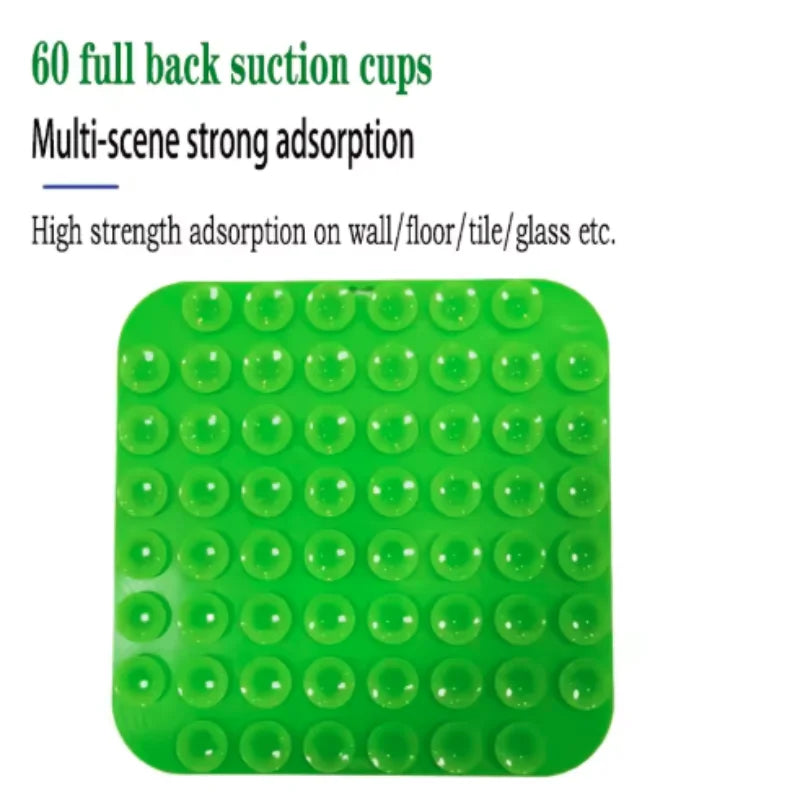 Pet Lick Silicone Mat Dogs Pet Slow Food Plate for Dog Bathing Distraction Silicone Dog Sucker Food Training Dog Feeder Supplies by HARMONYA STORE