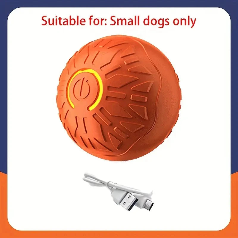 Smart Dog Toys Ball Electronic Interactive Pet Toy Moving Ball USB Automatic Moving Bouncing for Puppy Birthday gift Cat Product by HARMONYA STORE