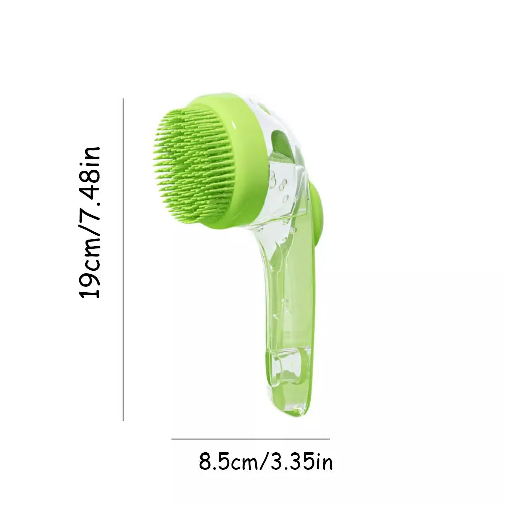 Pet Bath Brush for Small Dogs & Cats: Specialized Dog Washing Tool, Massage Scrub Brush - Pet Bathing Essential for by HARMONYA STORE
