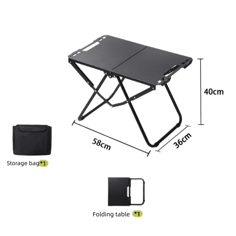 Outdoor Multifunctional IGT Tactical Table Portable Folding Table Can Be Raised And Lowered Picnic Table by HARMONYA STORE