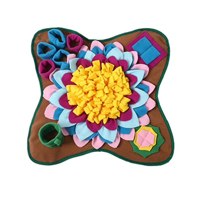 Good Pet Snuffle Mat for Dogs,Interactive Feed Puzzle for Boredom,Encourages Natural Foraging Skills by HARMONYA STORE