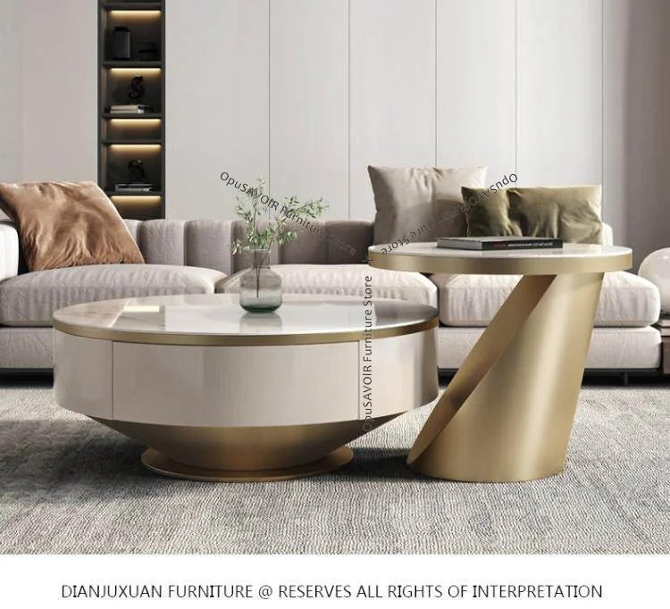 Coffee Table Simple TV Stands Stand Drawer Living Room Homestay TV Stands Home Metal Furniture Телевизионный Шкаф MHDSG by HARMONYA STORE