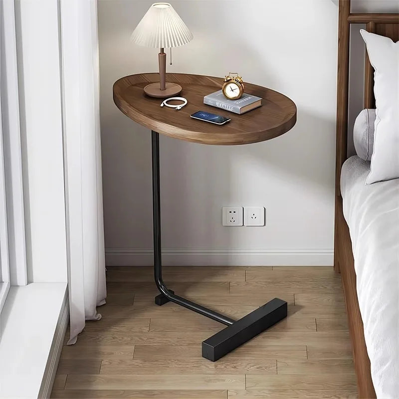 Bedside table removable small table simple household bedroom bedside shelf living room Internet celebrity mini sofa side few by HARMONYA STORE