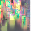 Square Shape Laser Plexiglass Rainbow Board Acrylic (PMMA) Iridescent/Radiant Circle,Oргстекло For DIY Advertising/Home Decorate by HARMONYA STORE