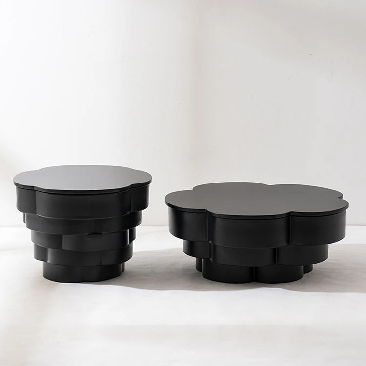 Tableau Artistic Round Side Table, Ideal For Study Or Lounge Areas Table Contemporary Furniture Home Decor Table by HARMONYA STORE