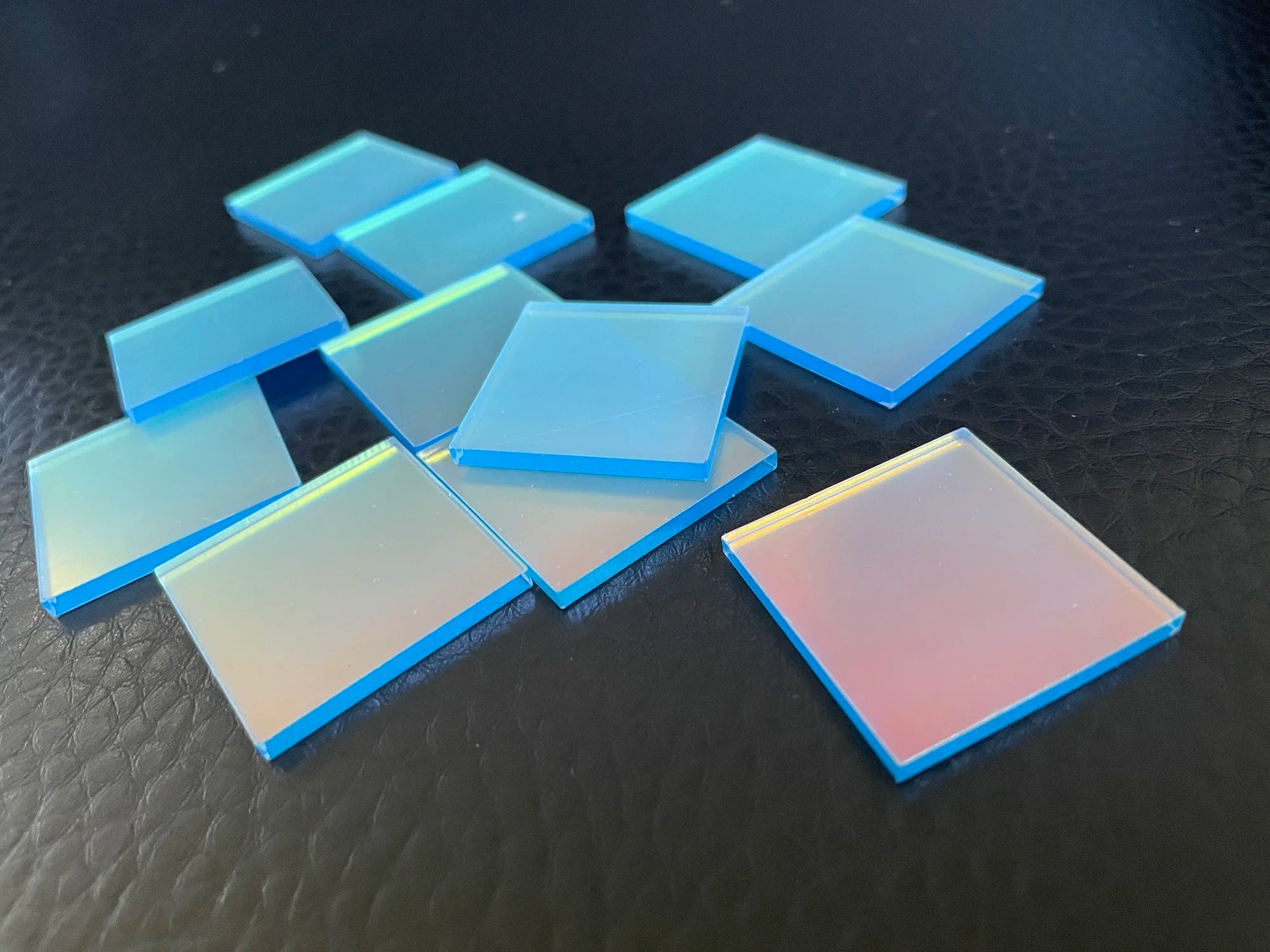 Square Shape Laser Plexiglass Rainbow Board Acrylic (PMMA) Iridescent/Radiant Circle,Oргстекло For DIY Advertising/Home Decorate by HARMONYA STORE