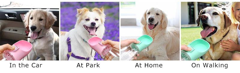 Portable Dog Water Bottle For Small Large Dogs Cat Outdoor Leakproof Walking Drinking Bowls Chihuahua French Bulldog Supplies by HARMONYA STORE