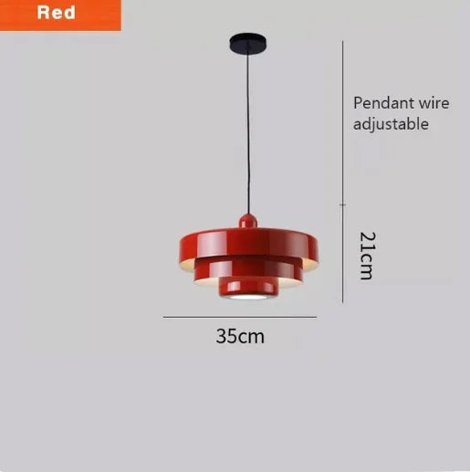Medieval Retro Orange Pendant Lamp Dining Room Restaurant Home Decor LED Ceiling Chandelier Lighting for Cafe Bar Hanging Lights by HARMONYA STORE