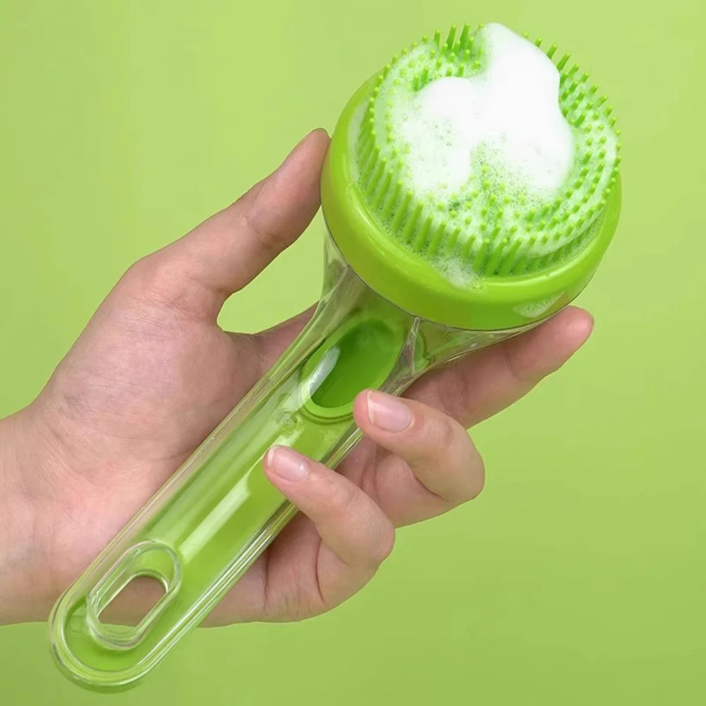 Pet Bath Brush for Small Dogs & Cats: Specialized Dog Washing Tool, Massage Scrub Brush - Pet Bathing Essential for by HARMONYA STORE