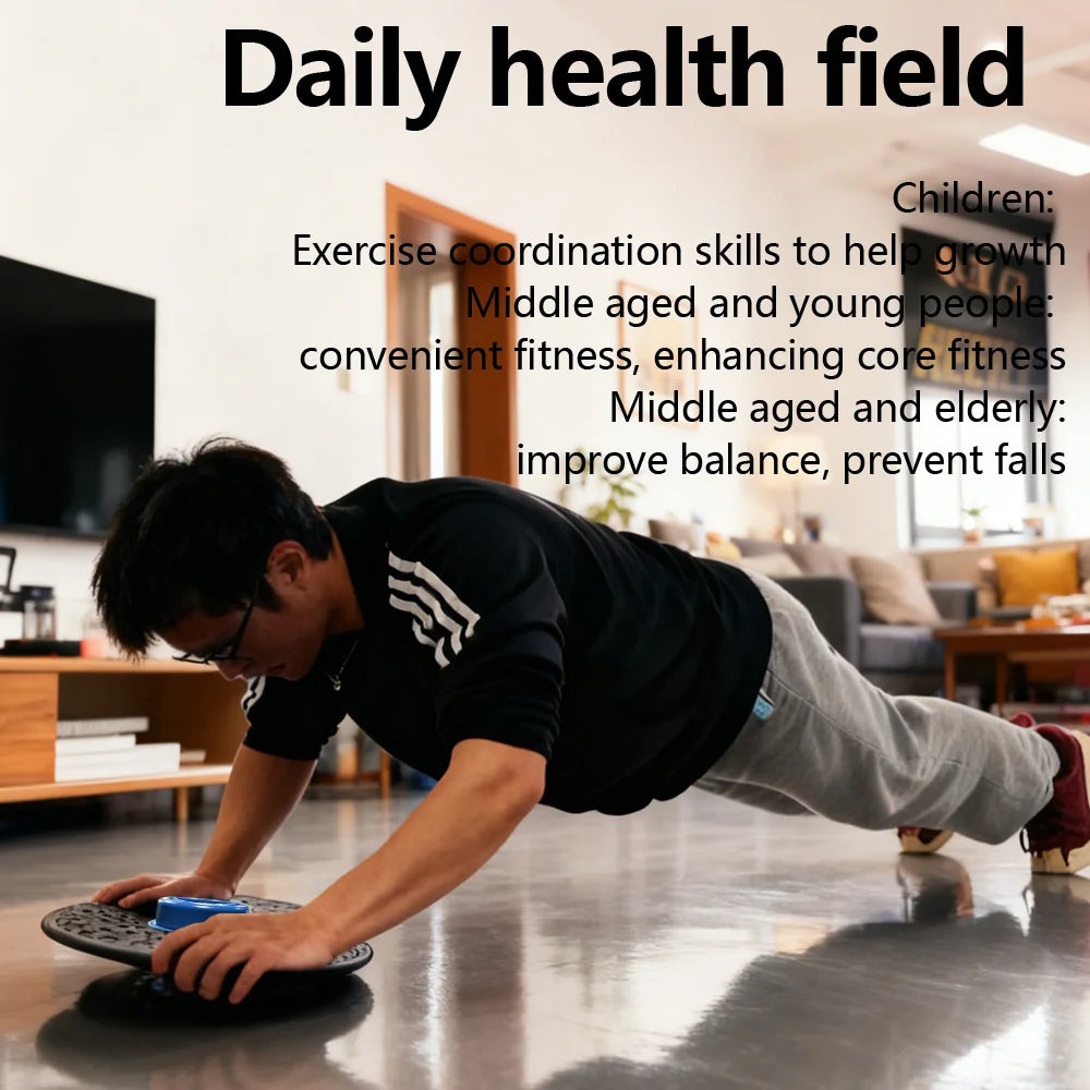 QUELING Smart Balance Board with Guidance Light - Full-Spectrum Training Equipment for Rehabilitation, Recovery, and Home Fitnes by HARMONYA STORE