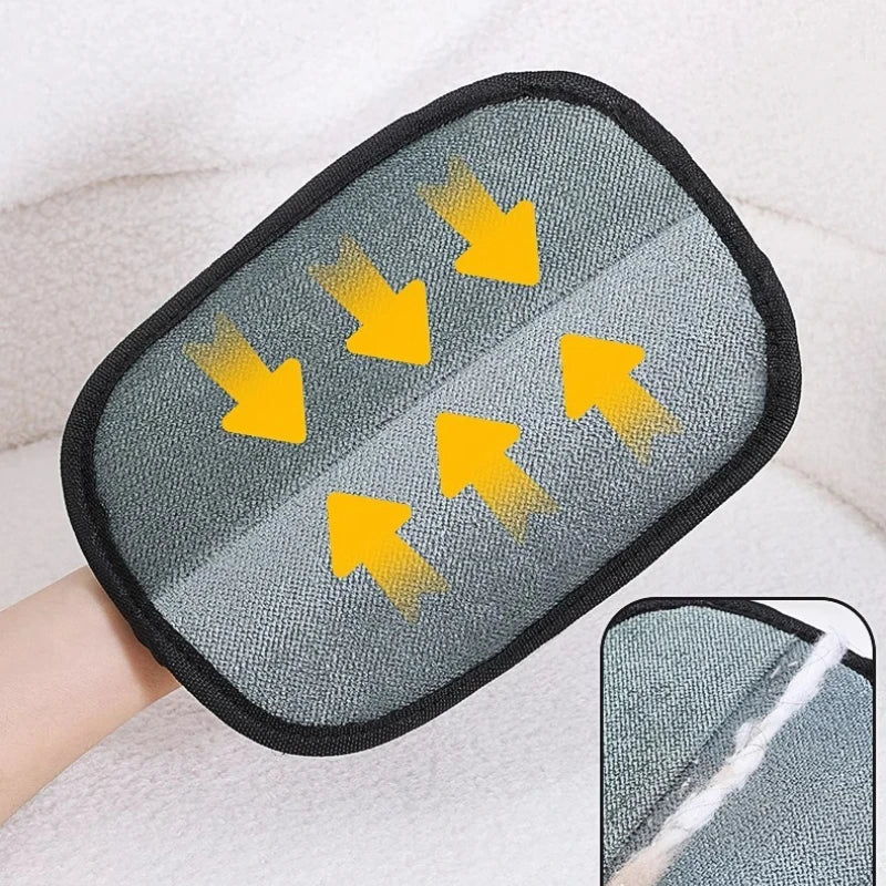 Pet Hair Remover Portable Washable Clothes Hair Dehairing Gloves Pet Cleaning Products Pet Accessories by HARMONYA STORE