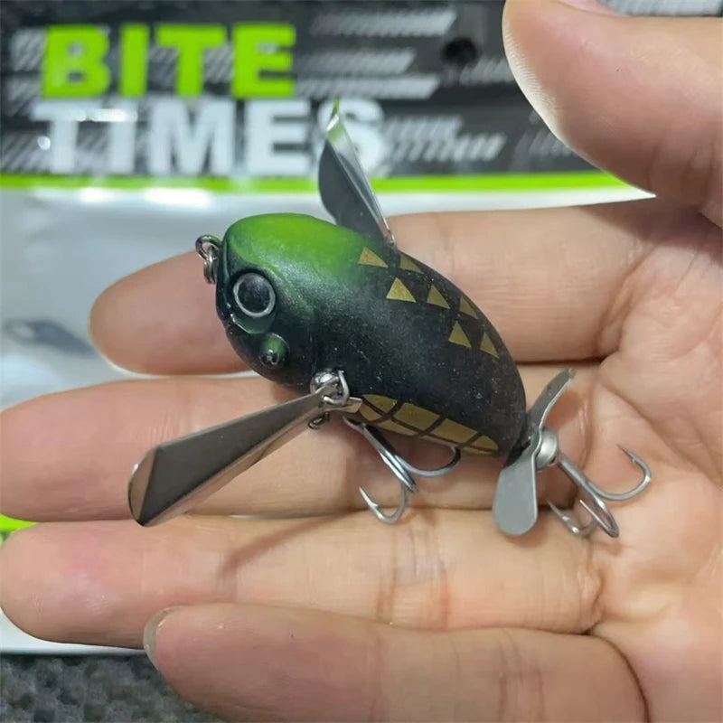 luretv Japanese JACKALL SAME STYLE MICRO POMPADOUR Small Water Cicada 6.5g by HARMONYA STORE