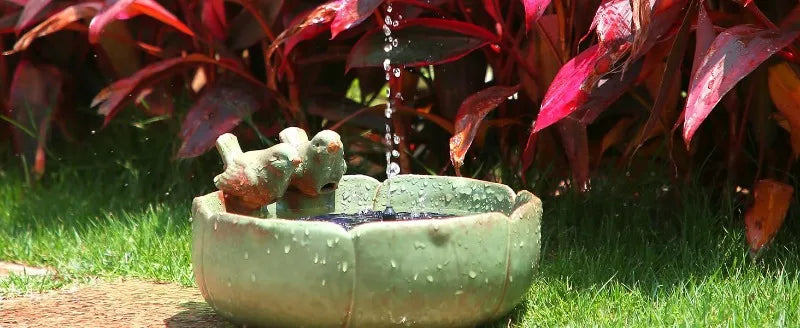 1W/1.5W/2.5W Outdoor Solar Fountain Suitable for Garden Pond Solar Fountain Pump Kit with 6 Nozzles for Garden Decoration by HARMONYA STORE