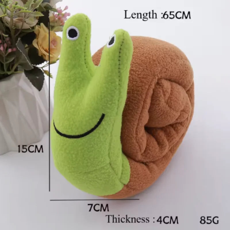 Snail Shaped Pet Toys for Dogs And Cats Odor Hiding Training Puzzles Fun Sniffing Mats - Interactive Play for Cats And Dogs by HARMONYA STORE