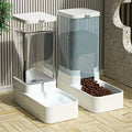 1pc/2pcs Automatic Dog Feeder/Water Dispenser, Plastic Gravity Dog Food And Water Dispenser Set by HARMONYA STORE