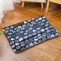 Flannel Pet Sleeping Mat Dog Bed Cat Litter Puppy Bed Dog Sofa Lovely Mattress Cushion for Small Large Dog Blanket For Winter by HARMONYA STORE
