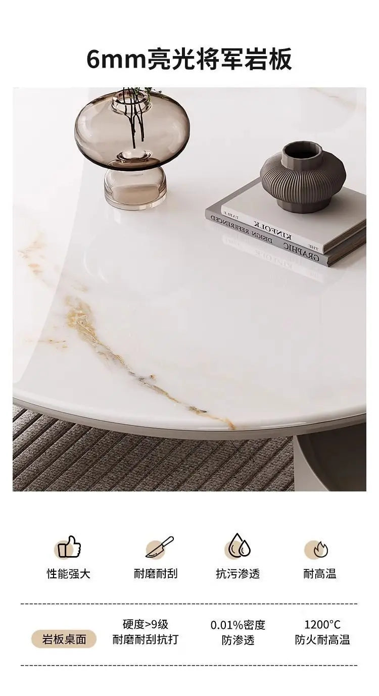 Frame Storage Coffee Table Modern Clear Organizer Ornaments Coffee Table Glam Aesthetic Tavolino Da Salotto Home Furniture by HARMONYA STORE