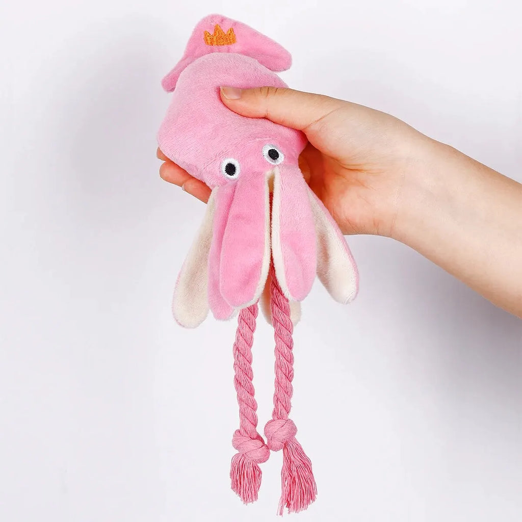 Supet Pet Octopus Plush Rope Toy Is Bite-resistant, Fun and Interactive, Suitable for Indoor and Outdoor Use by HARMONYA STORE