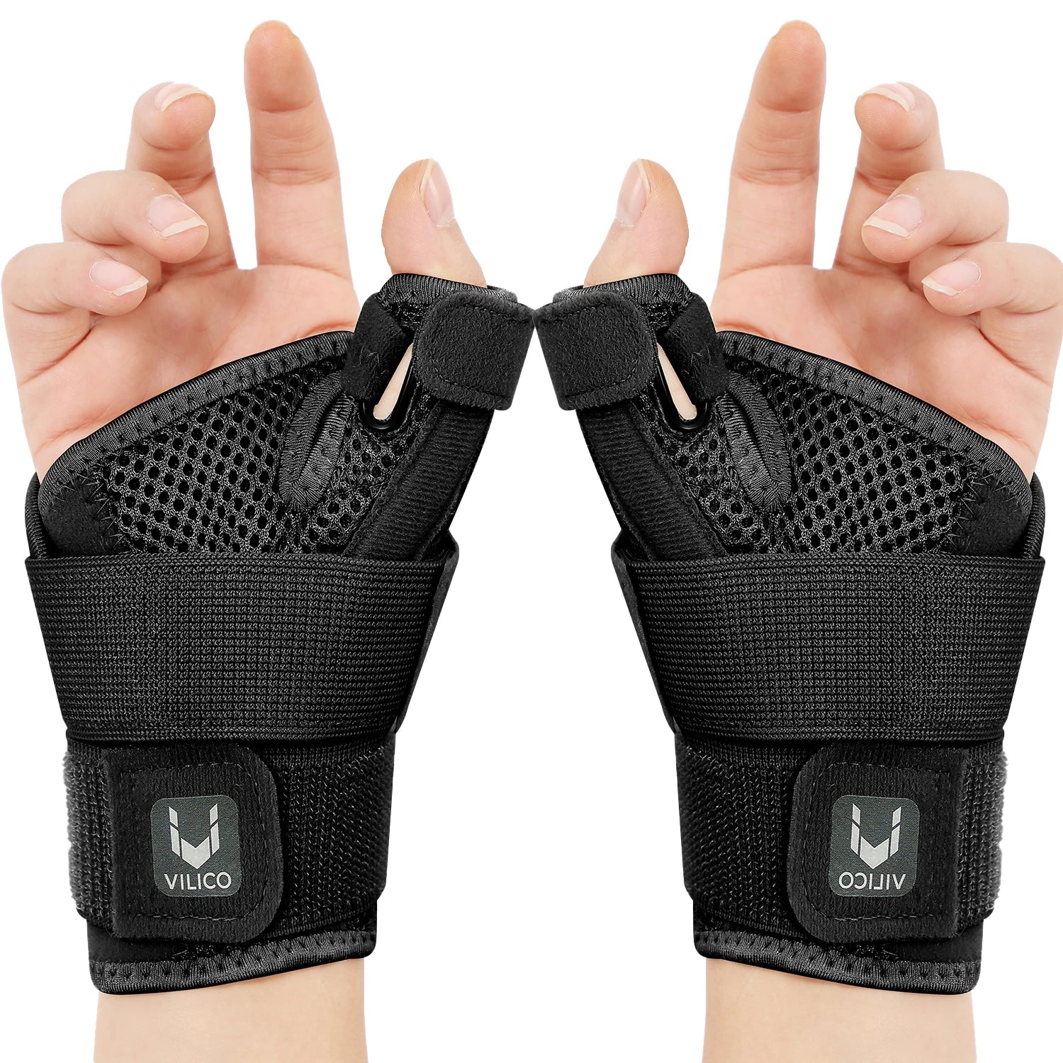 1/2 PC Professional Wrist Support Splint Arthritis Band Belt Carpal Tunnel Wrist Brace Sprain Prevention Wrist Protector Fitnes by HARMONYA STORE