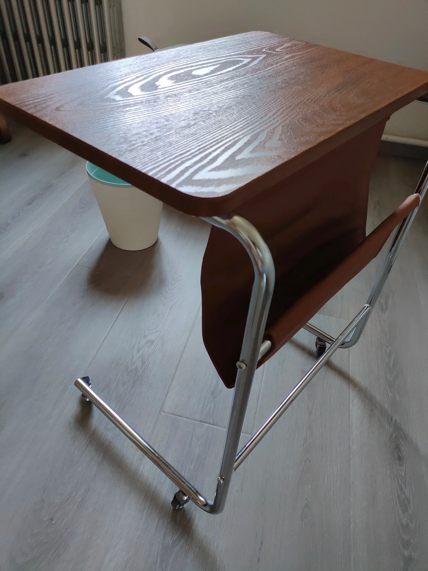 Versatile Side Table Small Coffee Table for Trolleys Dining Carts Wine Racks Bookshelves Convenient Flexible Storage Solution by HARMONYA STORE