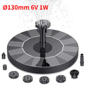 1W/1.5W/2.5W Outdoor Solar Fountain Suitable for Garden Pond Solar Fountain Pump Kit with 6 Nozzles for Garden Decoration by HARMONYA STORE