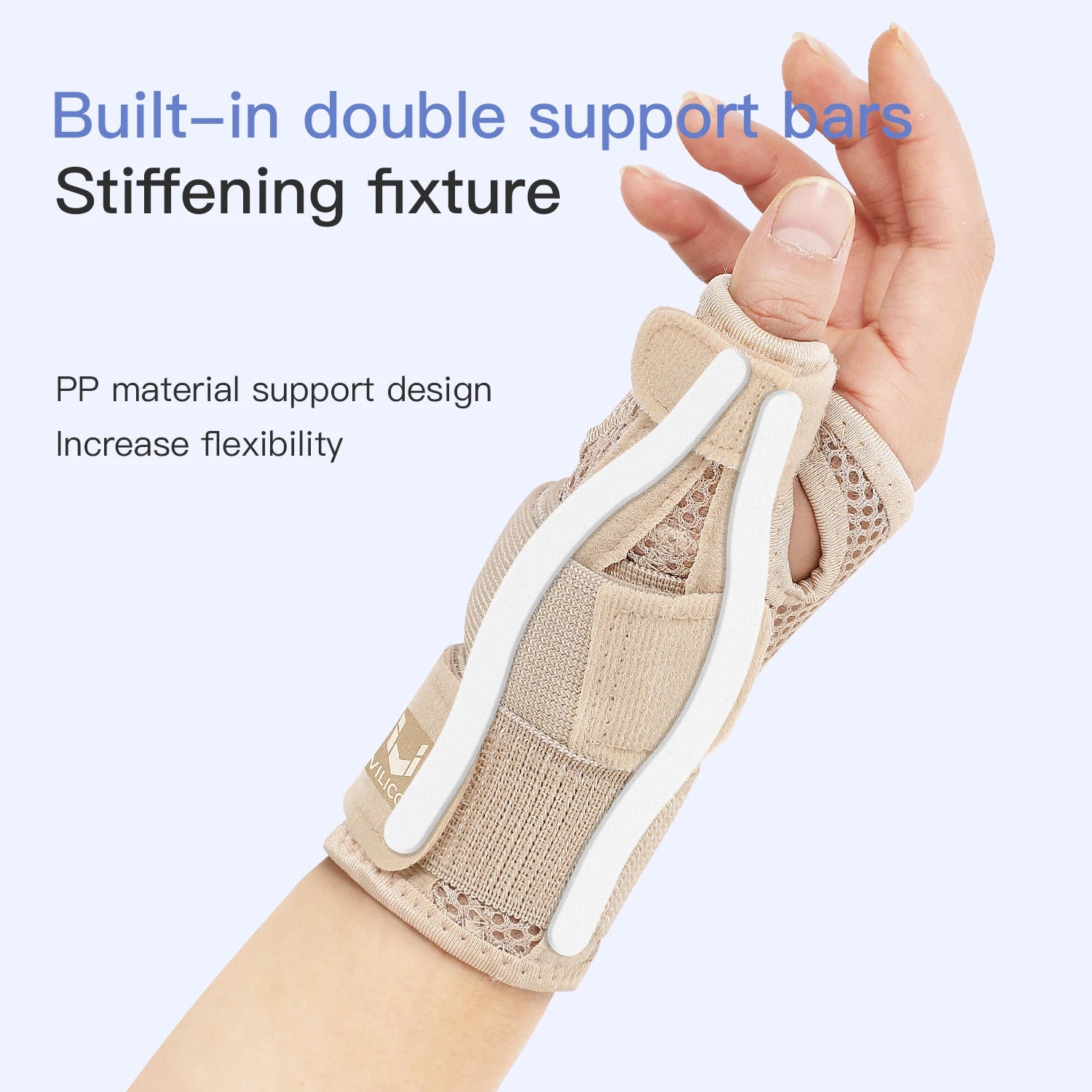 1Pc Professional Wrist Support Splint Arthritis Band Belt Carpal Tunnel Wrist Brace Sprain Prevention Wrist Protector for Fitnes by HARMONYA STORE