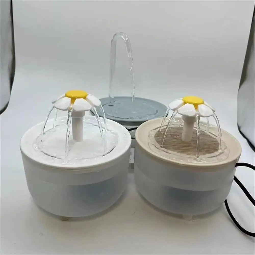 Pets Water Fountain Auto Filter USB Electric Mute Cat Drinker Bowl 1200mL Recirculate Filtring Drinker for Cats Water Dispenser by HARMONYA STORE