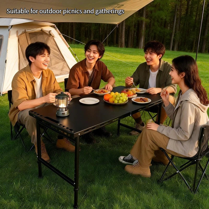 Tactical Table Outdoor Camping Table Portable Picnic Folding Tea Table Lightweight Quick Opening Tactical Table Barbecue Table by HARMONYA STORE