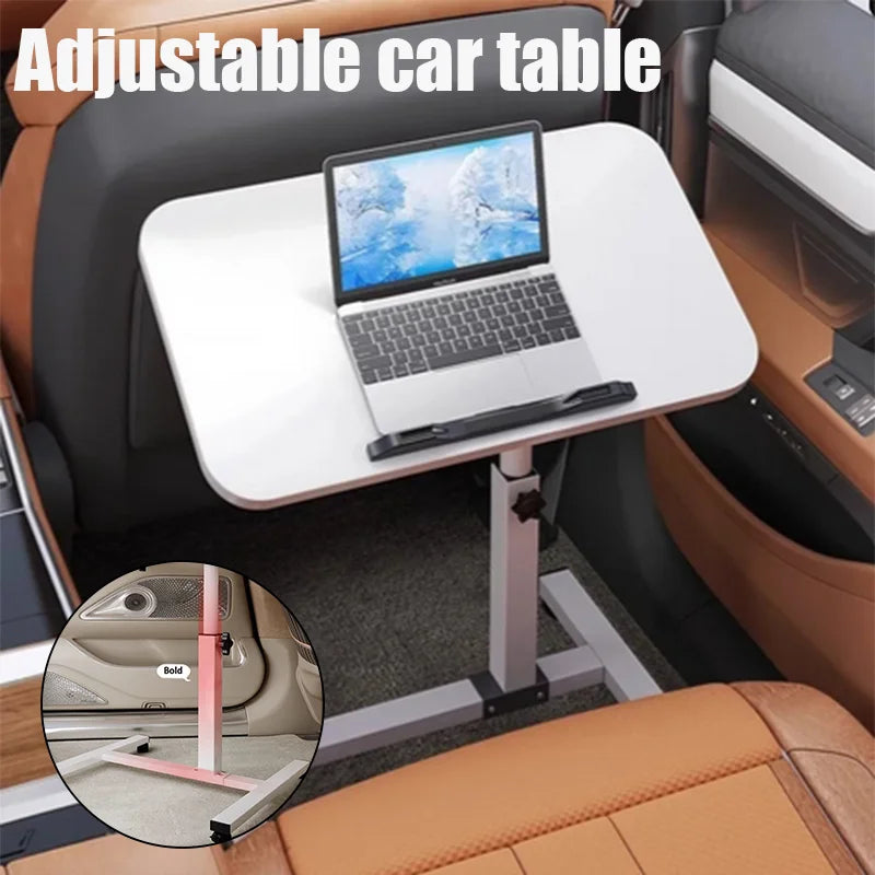 Car Mounted Small Table with Foldable Dining Table Front and Rear Multifunctional Table for Passenger Seat Car Office Desk by HARMONYA STORE