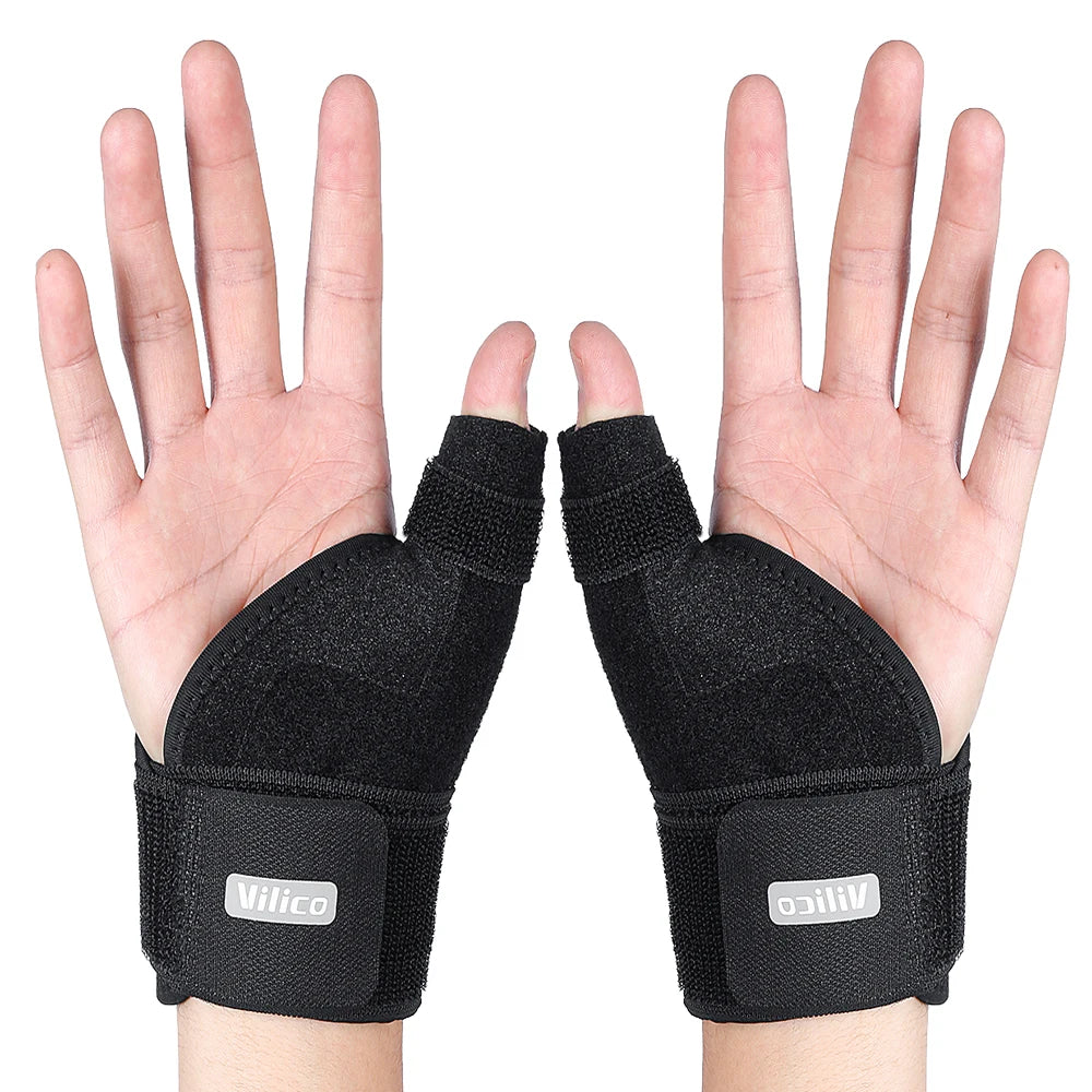 1/2 PC Professional Wrist Support Splint Arthritis Band Belt Carpal Tunnel Wrist Brace Sprain Prevention Wrist Protector Fitnes by HARMONYA STORE