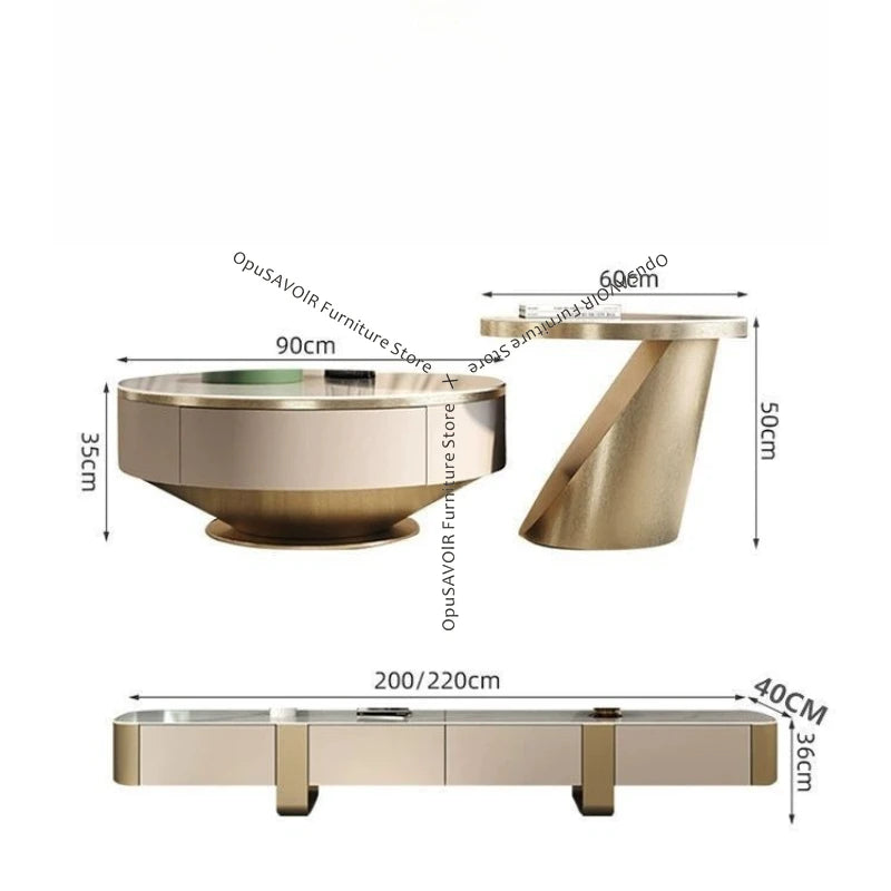 Coffee Table Simple TV Stands Stand Drawer Living Room Homestay TV Stands Home Metal Furniture Телевизионный Шкаф MHDSG by HARMONYA STORE