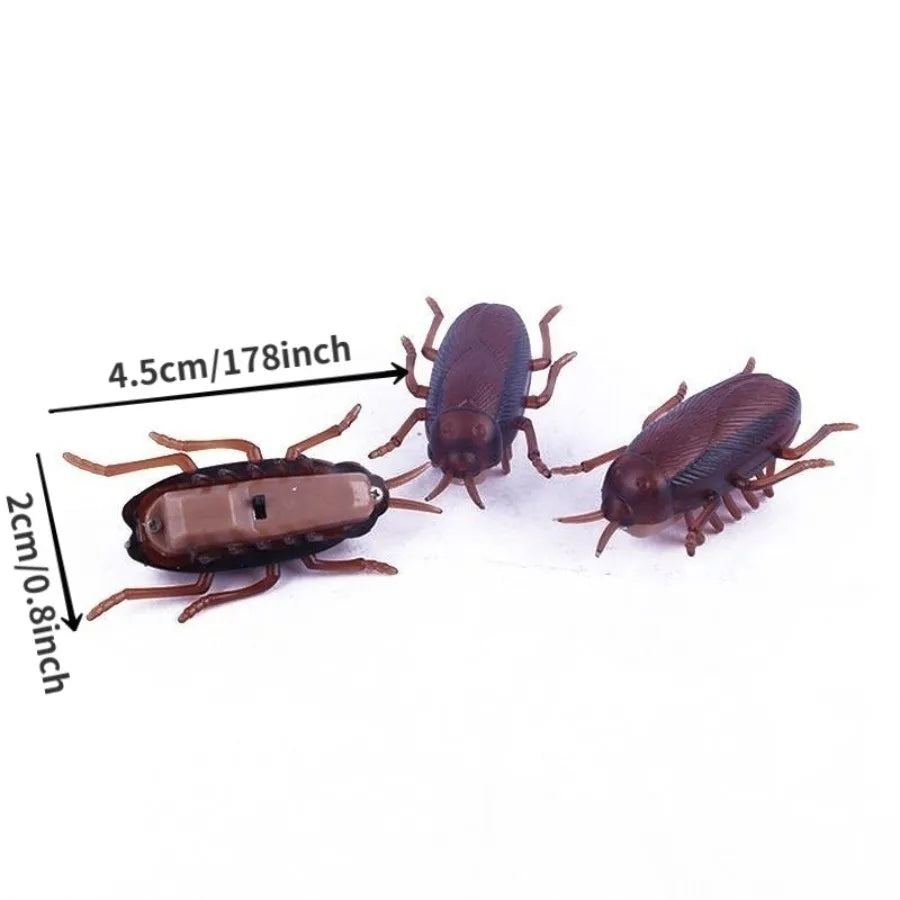 Funny Simulation of Cockroaches Pet Cat Dog Kitten Interactive Training Play Toy by HARMONYA STORE