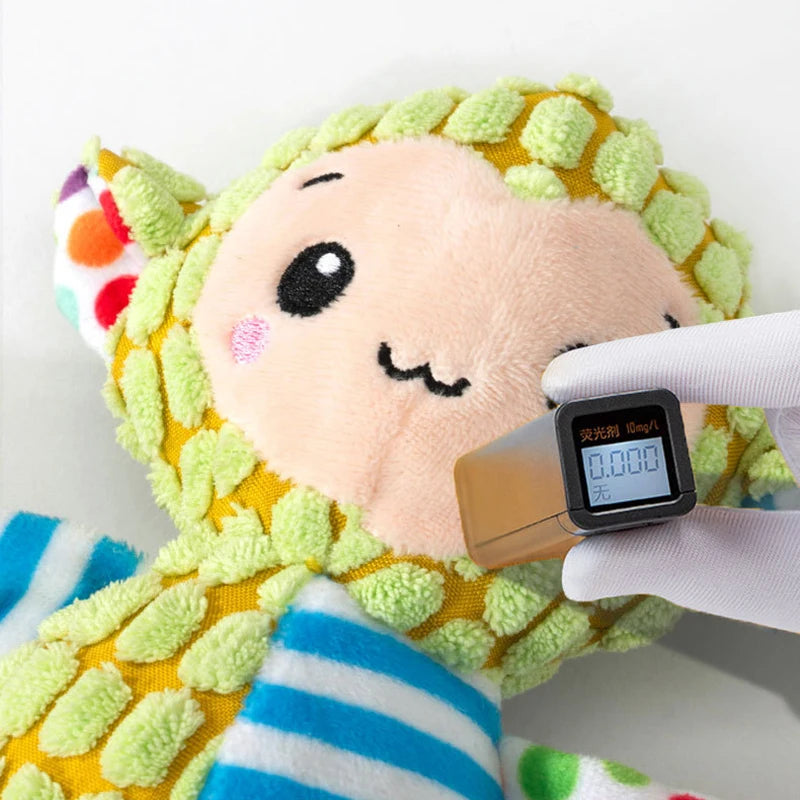 Pet Plush Toy Cat Dog Puzzle Toy Cute Animals Bite Resistant Interactive Squeaky Pet Dog Teeth Cleaning Chew Toy Pet Supplies by HARMONYA STORE
