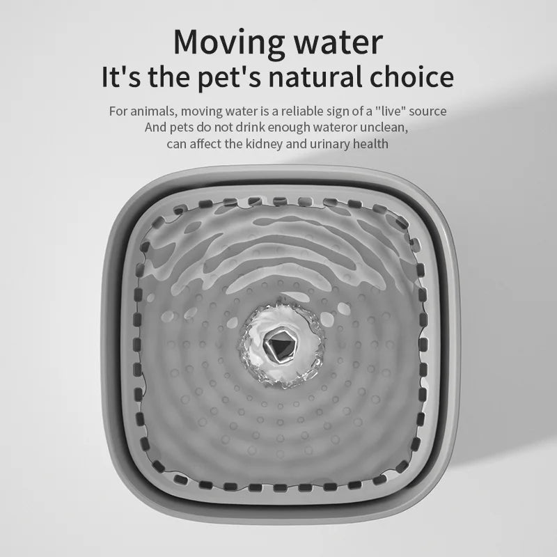 3L Cat Water Fountain Auto Recirculate Filter Large Capacity Filtring Cat Water Drinker USB Electric Mute Cats Water Dispenser by HARMONYA STORE