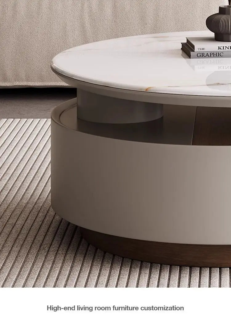 Frame Storage Coffee Table Modern Clear Organizer Ornaments Coffee Table Glam Aesthetic Tavolino Da Salotto Home Furniture by HARMONYA STORE