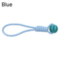 Pet Toy Dog Bite-Resistant Cotton Rope Hand-Held Treat Ball for Teeth Cleaning and Training, Interactive Educational Toy Ball by HARMONYA STORE