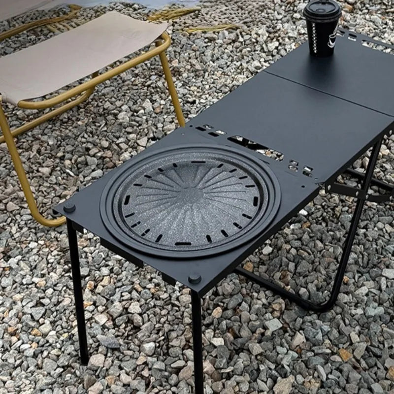 Outdoor Multifunctional IGT Tactical Table Portable Folding Table Can Be Raised And Lowered Picnic Table by HARMONYA STORE