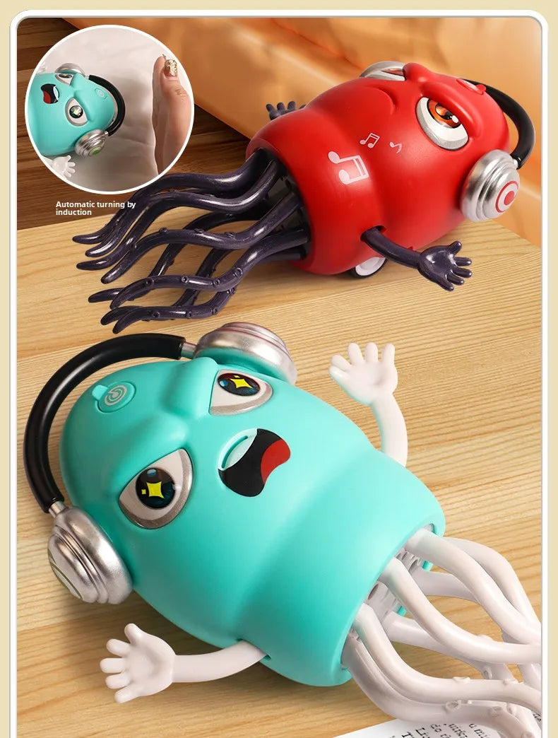 Dancing Octopus Kid Electronic Pet Toys Cartoon Interactive Development Moving Education Toddler Toy Gift Creative birthday gift by HARMONYA STORE