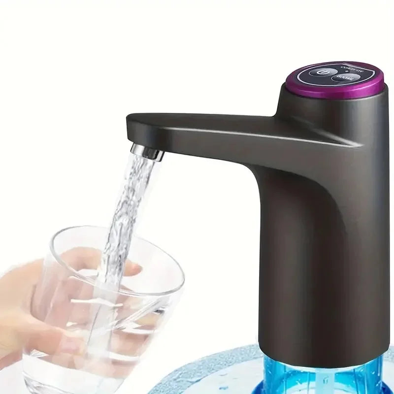Portable 5-gallon Water Dispenser with USB Charging-Automatic Electric Pump Suitable for Home, Office, and Outdoor Use by HARMONYA STORE